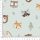 Pretty Fabrics Woodland Animals Cotton Loopback French Terry Fabrics Textile Wholesale 300g/m2