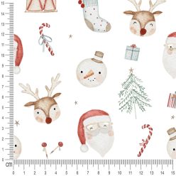 Pretty Fabrics Jolly Bobs Cotton Jersey Fabrics Textile Wholesale 220g/m2