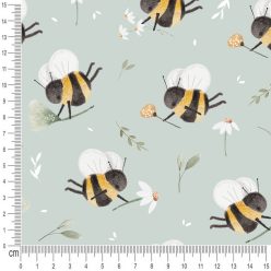 Pretty Fabrics Busy Bees Cotton Woven Fabrics Textile Wholesale 150g/m2