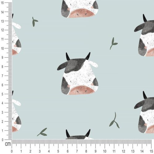 Pretty Fabrics Cows Cotton Woven Fabrics Textile Wholesale 150g/m2