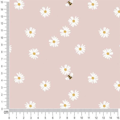 Pretty Fabrics Daisy Cotton Woven Fabrics Textile Wholesale 150g/m2