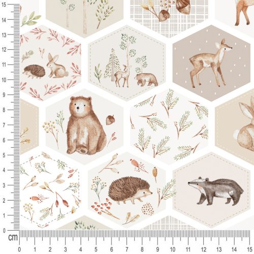 Pretty Fabrics Fall Moments Cotton Woven Fabrics Textile Wholesale 150g/m2