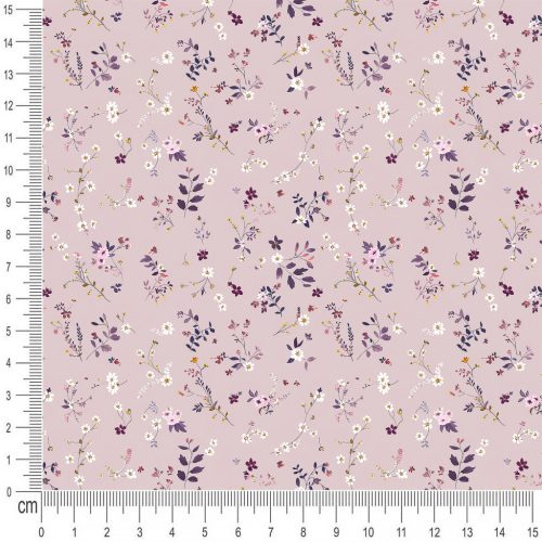 Pretty Fabrics Dusty Flowers Waterproof Oxford Polyester Fabrics Textile Wholesale 220g/m2